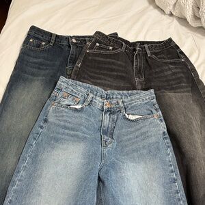 3 LEWKIN baggy jeans small
